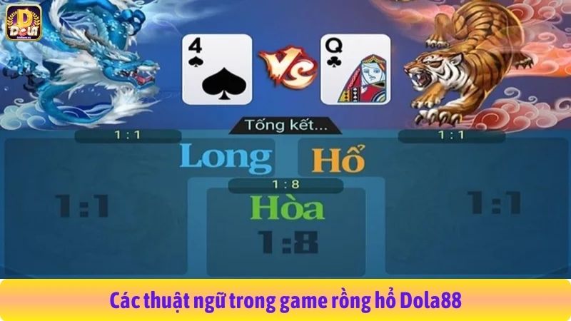 Các thuật ngữ trong game rồng hổ Dola88
